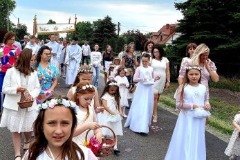 Msza św. oraz procesja eucharystyczna w Boże Ciało 2025