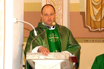 Przywitanie Księdza Proboszcza Marcina Kapłona