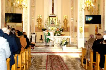 Przywitanie Księdza Proboszcza Marcina Kapłona