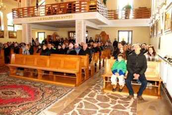 Przywitanie Księdza Proboszcza Marcina Kapłona