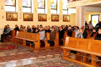 Przywitanie Księdza Proboszcza Marcina Kapłona