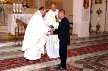Podziękowanie dla członków Rady Parafialnej kończących swoją kadencję oraz wręczenie nominacji dla nowych członków Rady