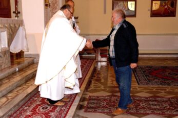 Podziękowanie dla członków Rady Parafialnej kończących swoją kadencję oraz wręczenie nominacji dla nowych członków Rady