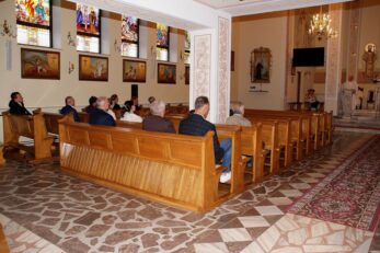 Podziękowanie dla członków Rady Parafialnej kończących swoją kadencję oraz wręczenie nominacji dla nowych członków Rady